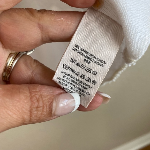 HOST PIC! FREE PEOPLE Bonsai Tee in White Small - Picture 5 of 6